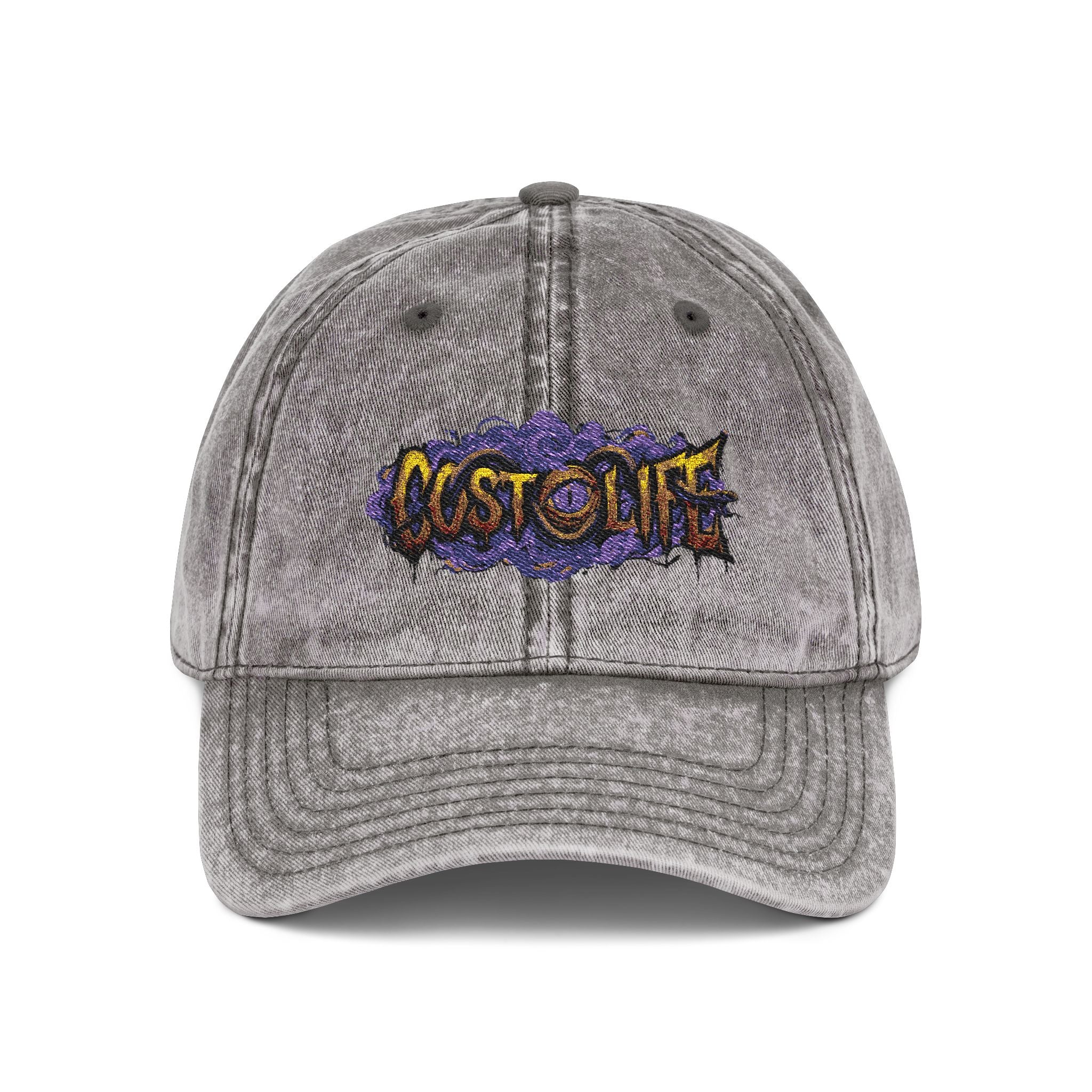 CostOLife Bloodwash Logo Cap — back view detail