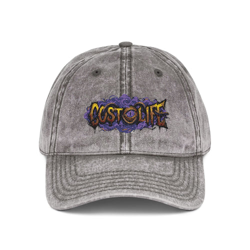 CostOLife Bloodwash Logo Cap — back view detail