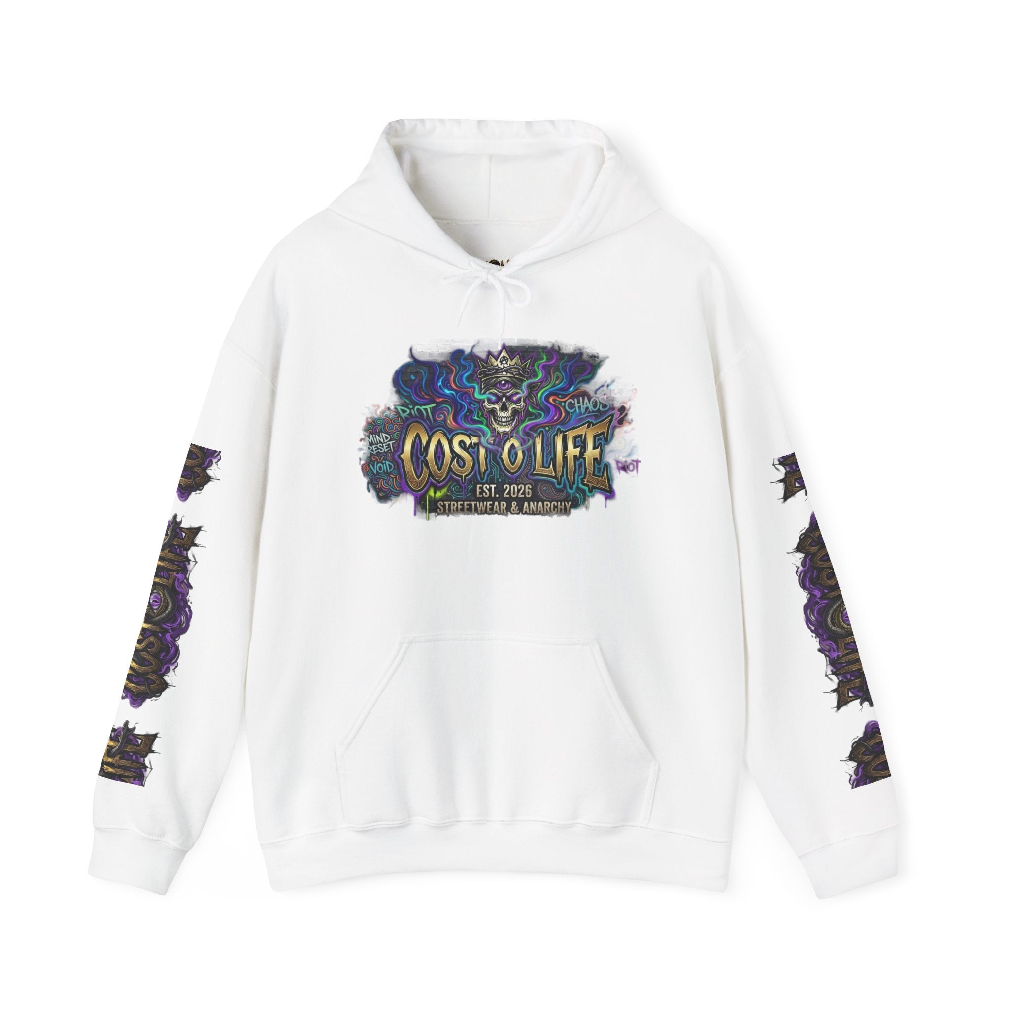 CostOLife CHAOS CORE Signature Hoodie — back view detail