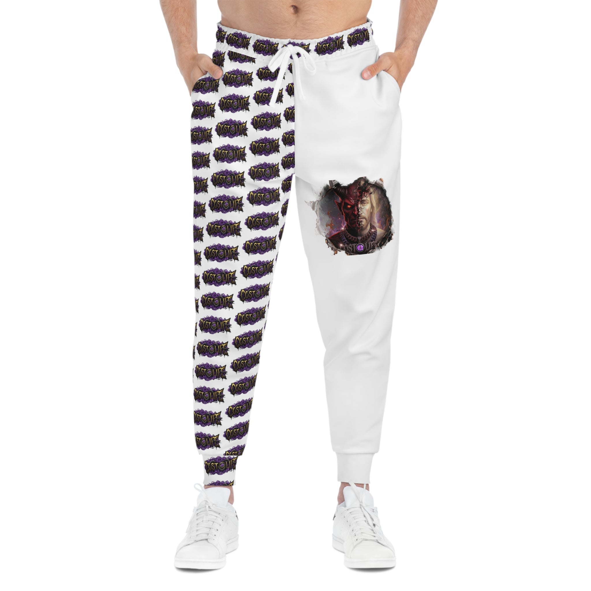 CostOLife Split Chaos Joggers — back view detail