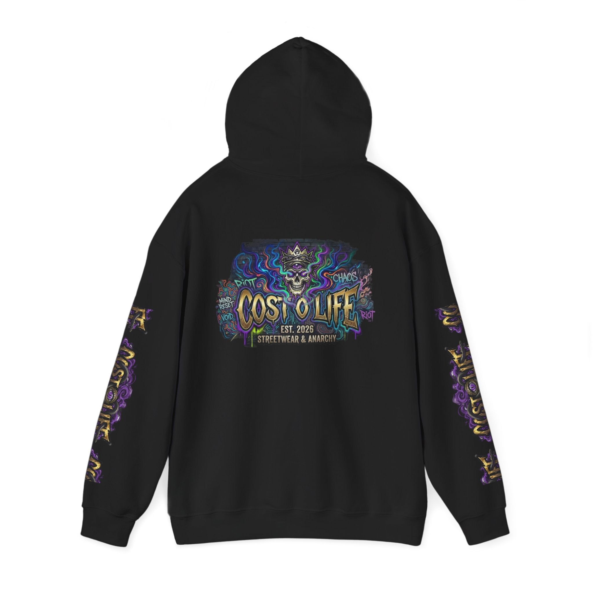 CostOLife CHAOS CORE Signature Hoodie — on-model look
