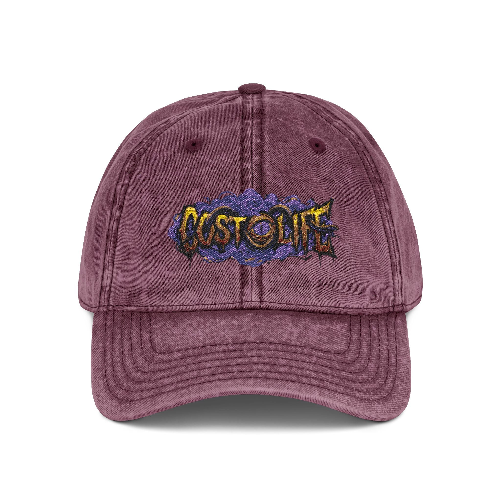 CostOLife Bloodwash Logo Cap — on-model look