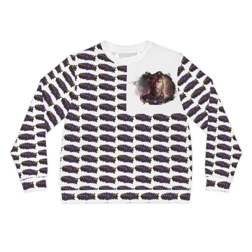 CostOLife Split Chaos Crewneck — back view detail